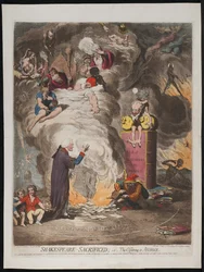 Shakespeare sacrificado o La ofrenda a la avaricia, 1789